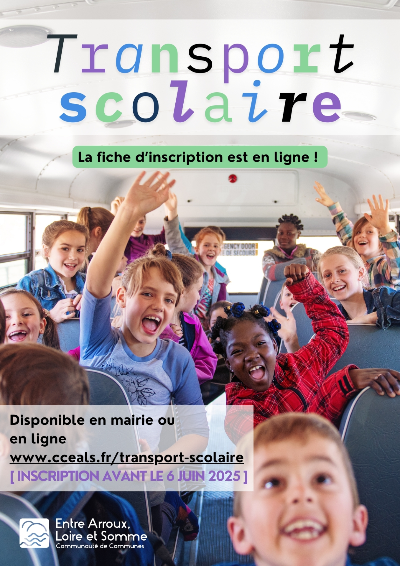enfants dans un bus